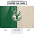 NBA Milwaukee Bucks Split Canvas Dell Vostro Skin